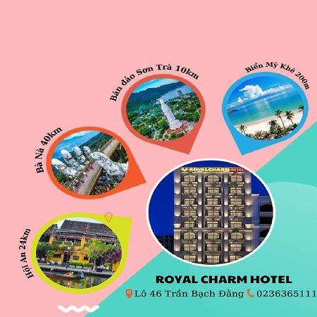 Royal Charm Hotel Da Nang Exterior foto
